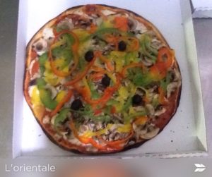 pizzas base coulis de tomate maison orientale